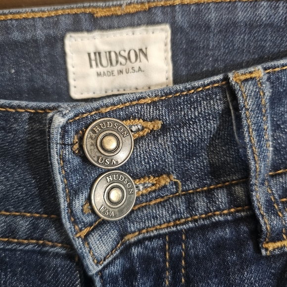 Hudson Jeans Size 24 Blue Bootcut - Picture 2 of 10